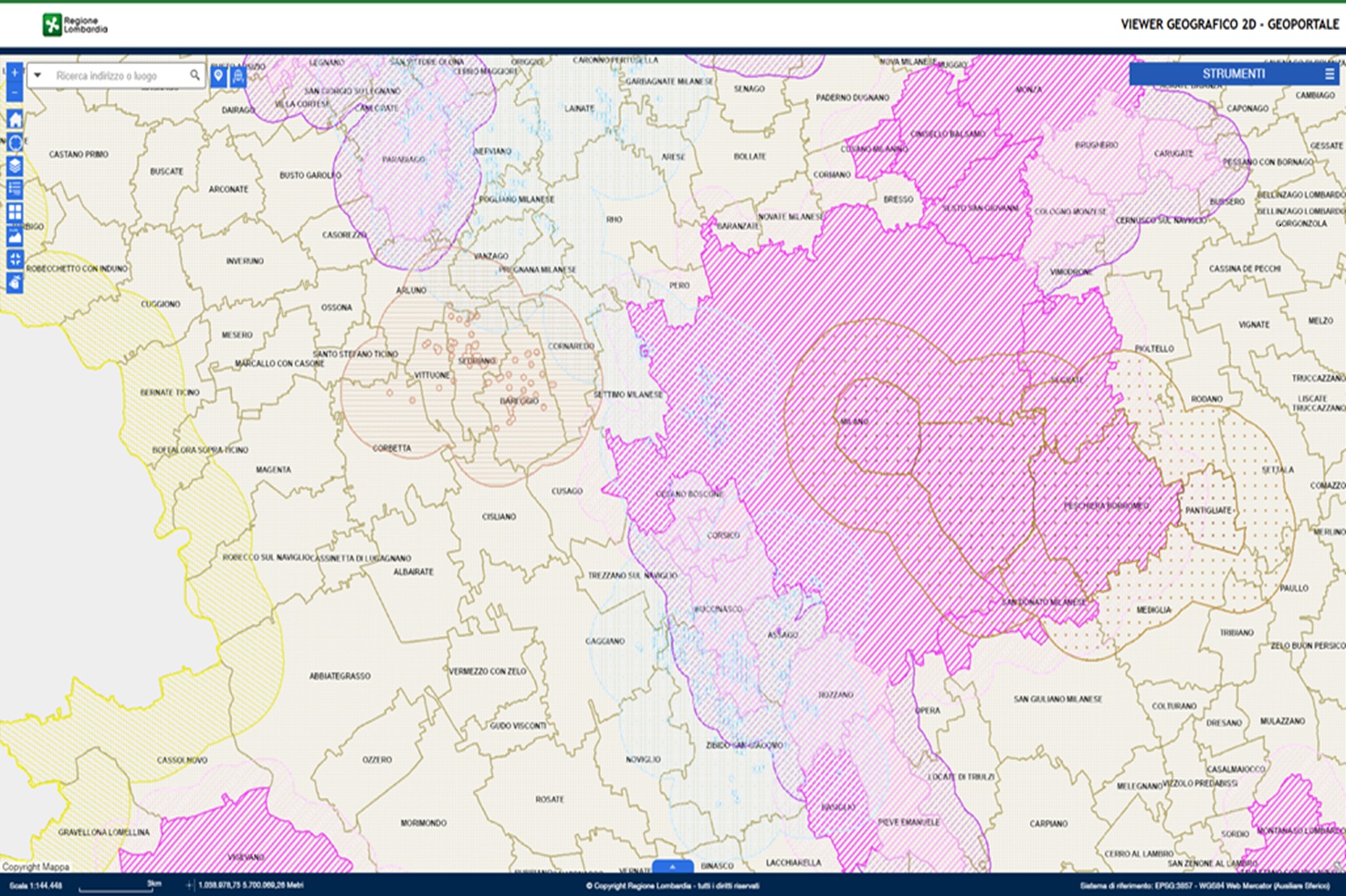 Geoportale Regione_aggiornamento